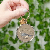 I Love Borzoi Sleutelhanger (Hand)