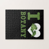I Love Botany Botanist Plant Lover Legpuzzel (Horizontaal)