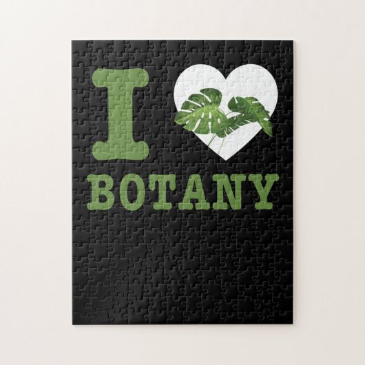I Love Botany Botanist Plant Lover Legpuzzel (Verticaal)
