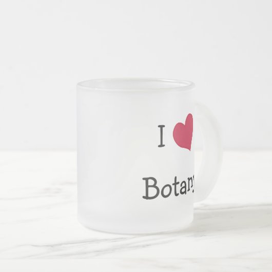 I Love Botany Matglas Koffiemok (Voorkant rechts)