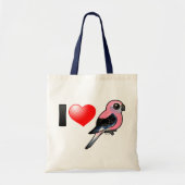 I Love Bourkies Tote Bag (Voorkant)
