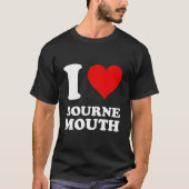 I Love Bournemouth T-shirt (Voorkant)
