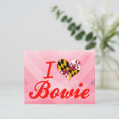 I Love Bowie, Maryland Briefkaart (Staand voorkant)