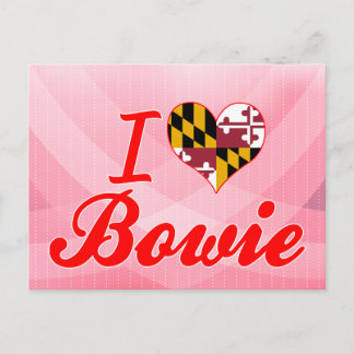 I Love Bowie, Maryland Briefkaart