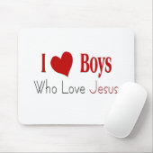 I Love Boys Muismat (Met muis)