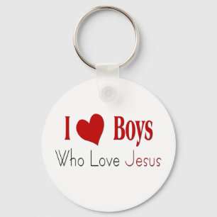 I Love Boys Sleutelhanger