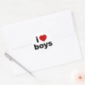 I Love Boys Sticker (Envelop)