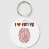 I Love Brains Sleutelhanger (Voorkant)
