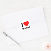 I Love Braise Ronde Sticker (Envelop)