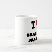 I Love Brazililian Jiu-Jitsu Koffiemok (Center)
