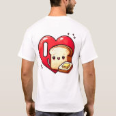 I love Bread & Butter T-shirt (Achterkant)