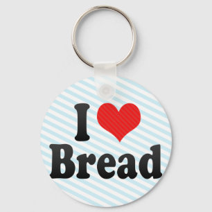 I Love Bread Sleutelhanger