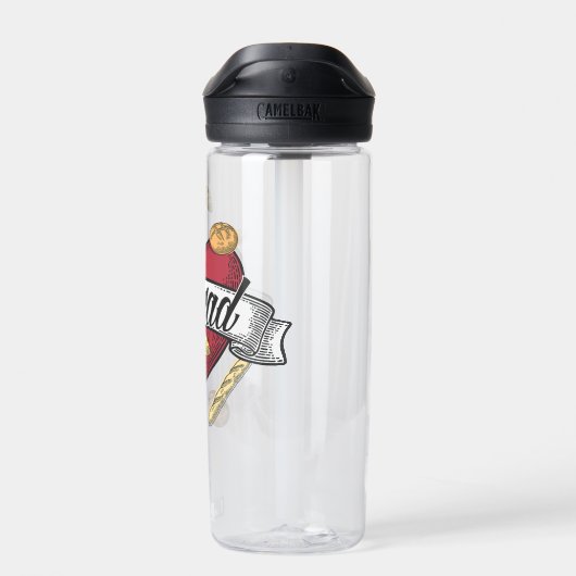 I Love Bread Waterfles (Achterkant)