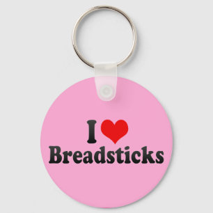 I Love Breadsticks Sleutelhanger