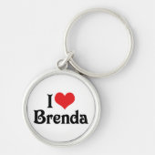 I Love Brenda Sleutelhanger (Voorkant)