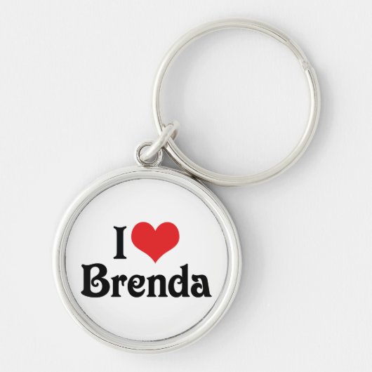 I Love Brenda Sleutelhanger (Voorkant)