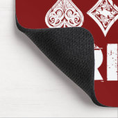 I Love Bridge Card Game Player Muismat (Hoek)