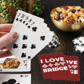 I Love Bridge Card Game Player Pokerkaarten (Insitu)