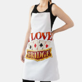 I Love Bridge Card Game Player Schort (Insitu)