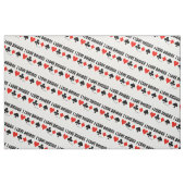I Love Bridge Card Suits Bridge Attitude Stof (Fat Quarter)
