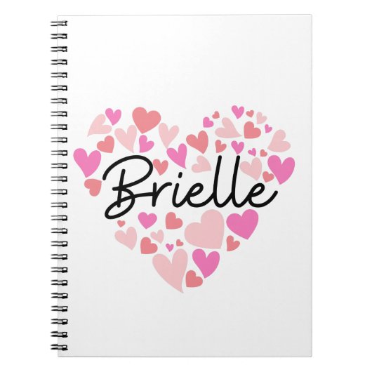 I love Brielle Notitieboek (Voorkant)