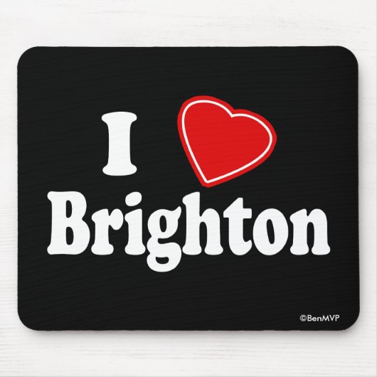 I Love Brighton Muismat (Voorkant)