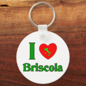 I Love Briscola Sleutelhanger (Voorkant)