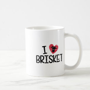 I Love Brisket T Shirt Beef Foodie BBQ Nieuwigheid Koffiemok