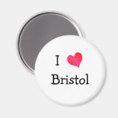 I Love Bristol Magneet (Voorkant / Achterkant)