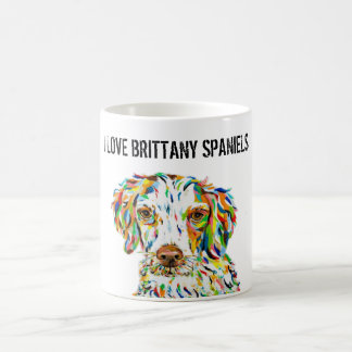 I Love Brittany Spaniels Mok