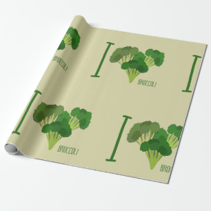 I Love Broccoli Cadeaupapier
