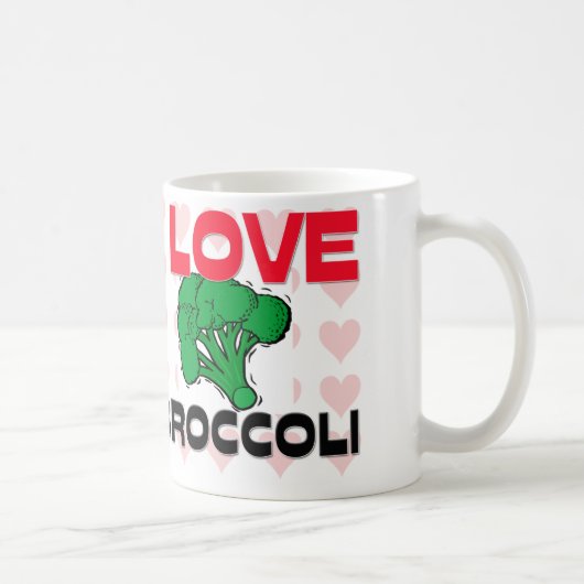 I Love Broccoli Koffiemok (Rechts)