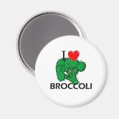 I Love Broccoli Magneet (Voorkant / Achterkant)