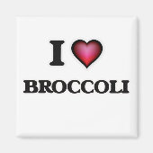 I Love Broccoli Magneet (Voorkant)