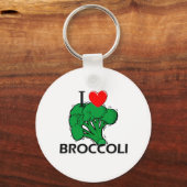 I Love Broccoli Sleutelhanger (Voorkant)