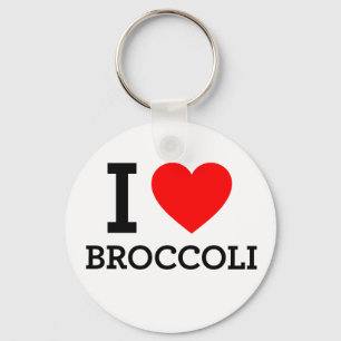 I Love Broccoli Sleutelhanger