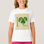 I Love Broccoli T-shirt (Voorkant)