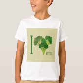 I Love Broccoli T-shirt (Voorkant)