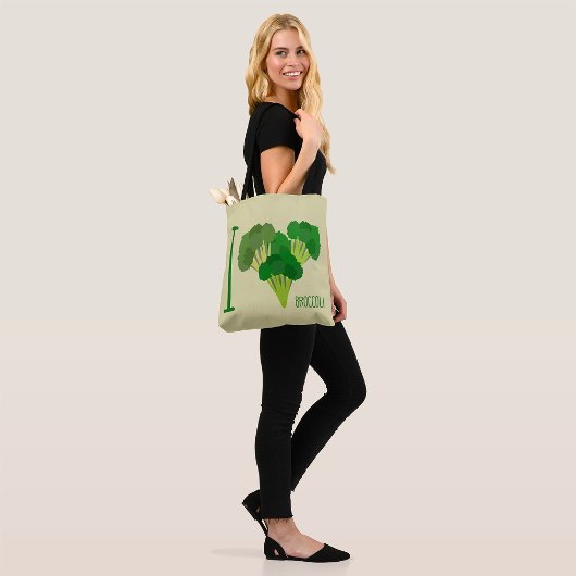 I Love Broccoli Tote Bag