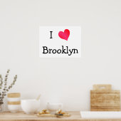 I Love Brooklyn Poster (Keuken)