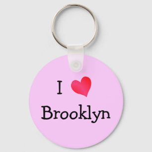 I Love Brooklyn Sleutelhanger