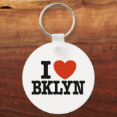 I Love Brooklyn Sleutelhanger (Voorkant)
