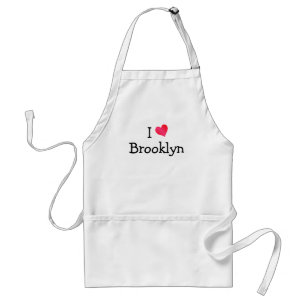 I Love Brooklyn Standaard Schort