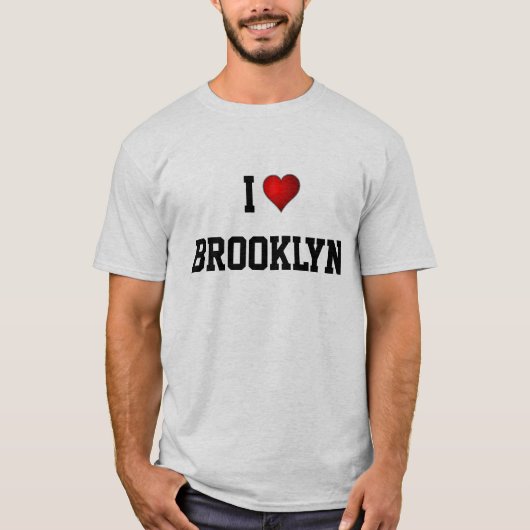 I Love Brooklyn T-shirt (Voorkant)