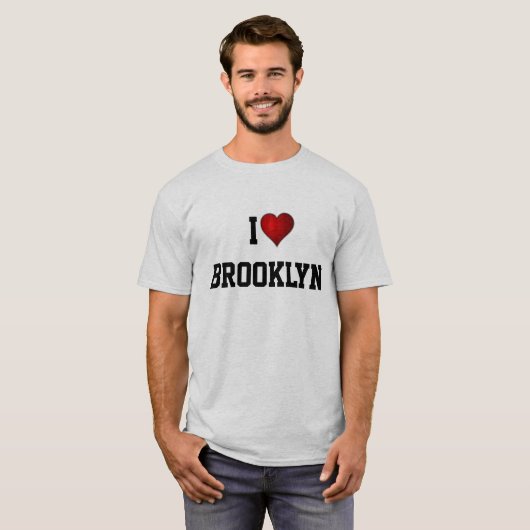 I Love Brooklyn T-shirt (Voorkant volledig)