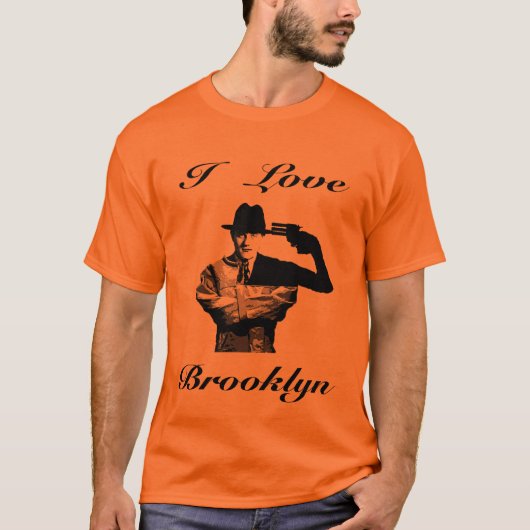 I Love Brooklyn T-shirt (Voorkant)
