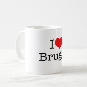I Love Brugge Koffiemok (Voorkant links)