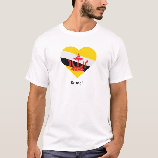 I Love Brunei T-shirt (Voorkant)