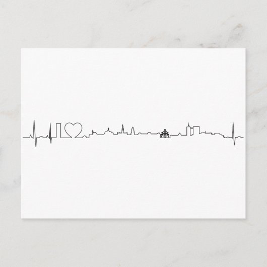 I love Brussels Briefkaart (Voorkant)
