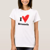 I love Brussels T-shirt (Voorkant)